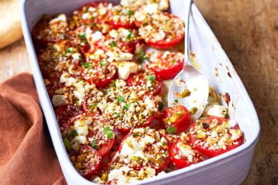 Baked tomatoes with feta and dukkah 9d309ef RecetasPopulares.com 26