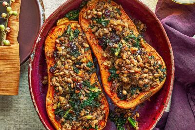 Whole roasted butternut squash with Christmas stuffing c59b098 RecetasPopulares.com 4