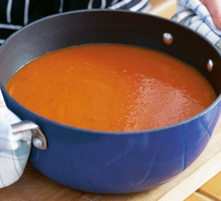 Sopa de tomate para hacer sopa